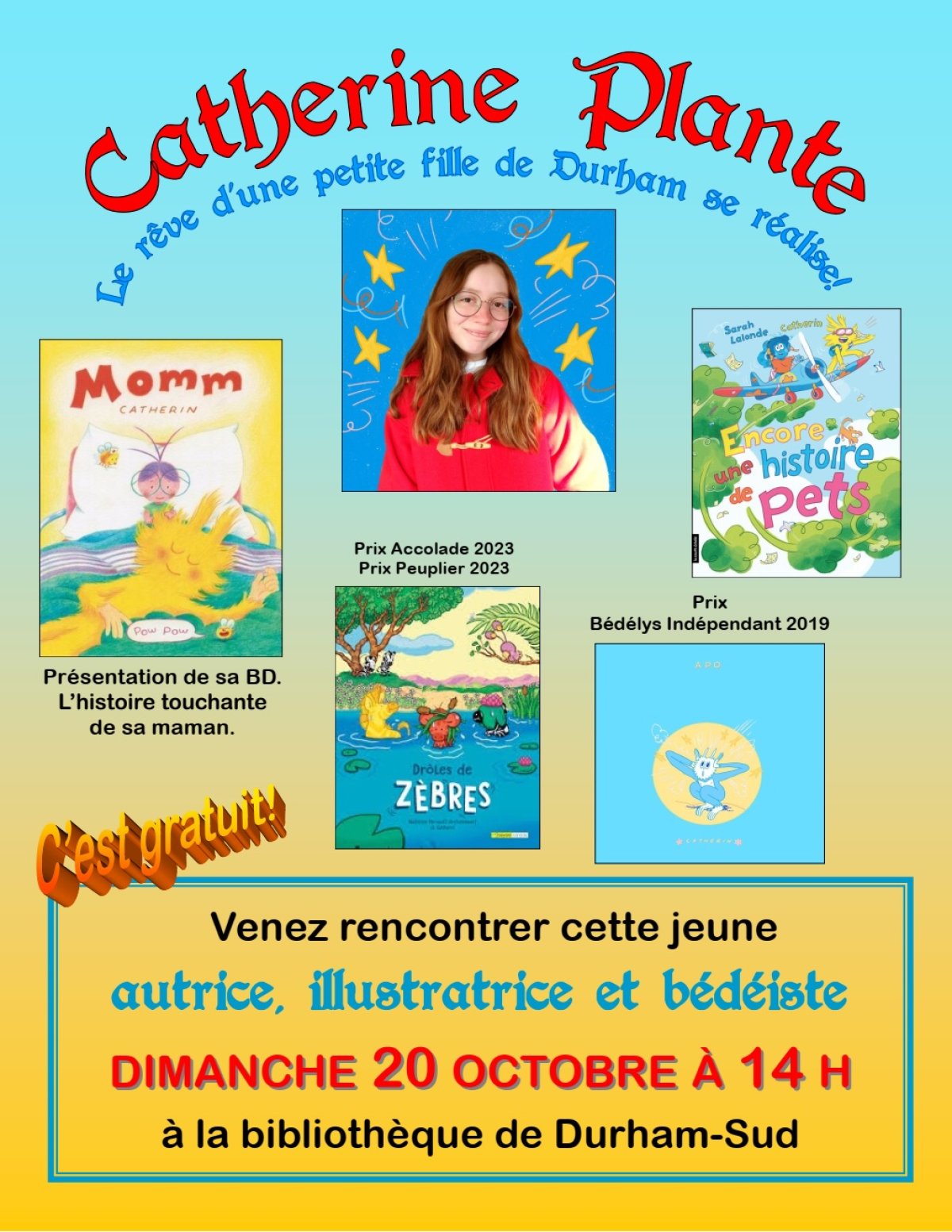 Venez rencontrer Catherine Plante