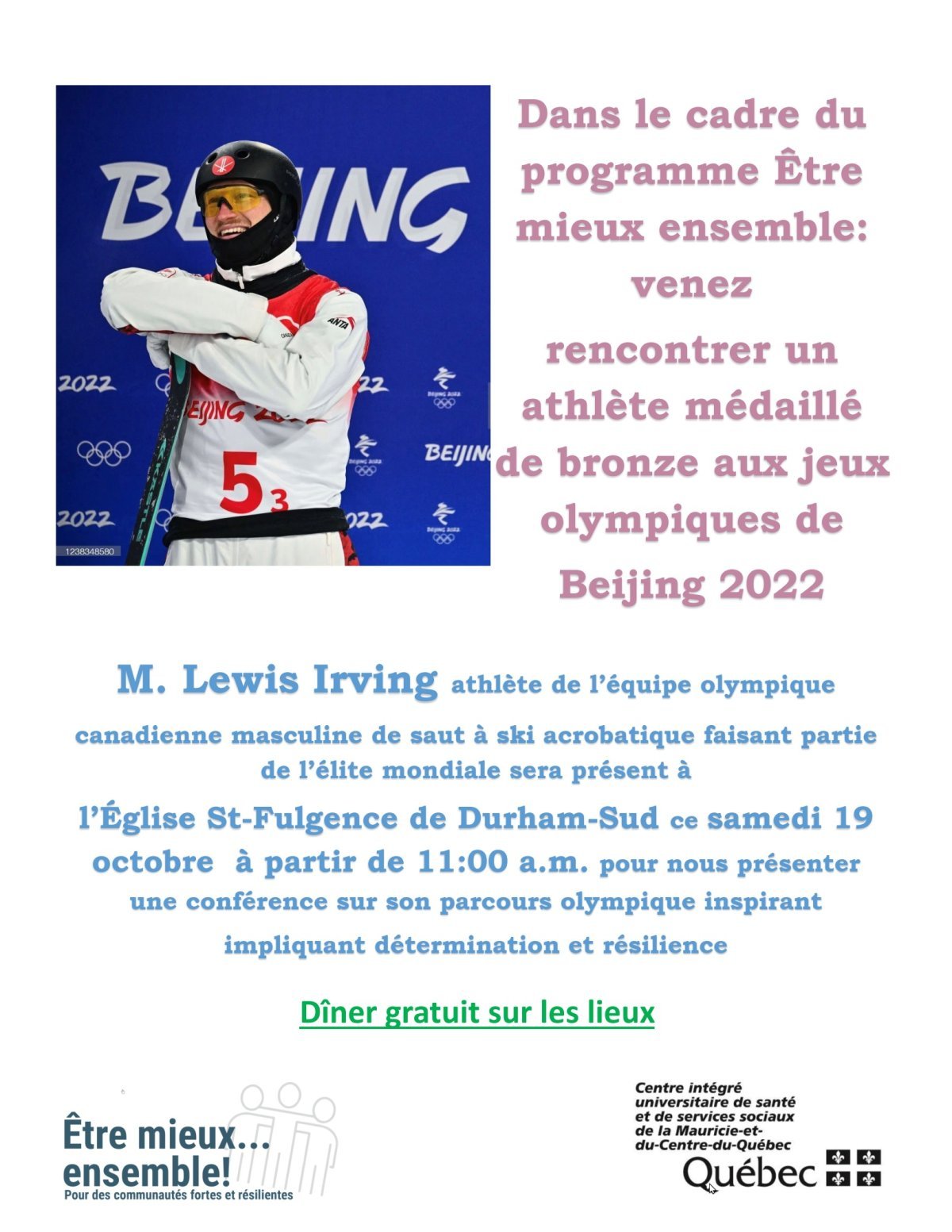 Conférence Lewis Irving